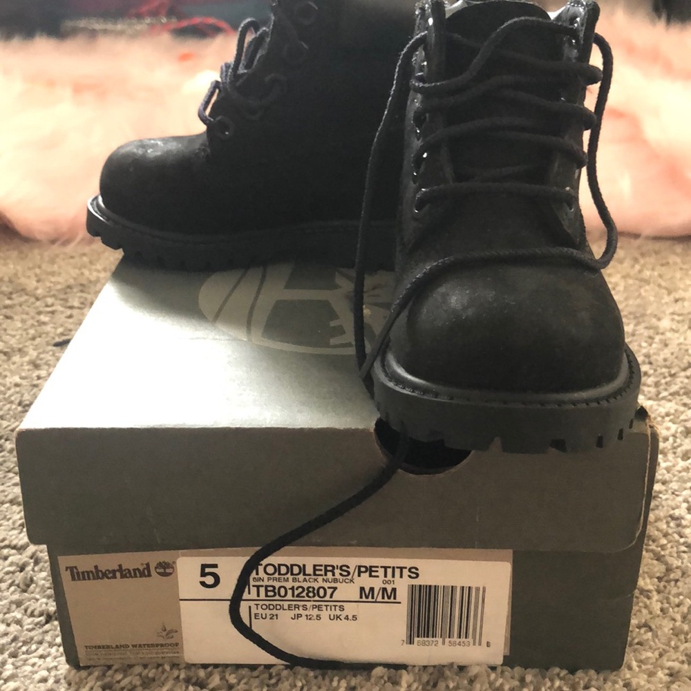 Black toddler Timbs